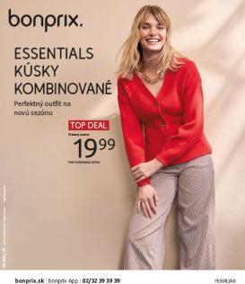 bonprix - Leták Bonprix - Essentials kúsky platný od 19.02.2026 do 09.03.2026