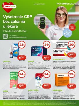 dr-max - Leták Dr. Max platný od 01.11. do 30.11.