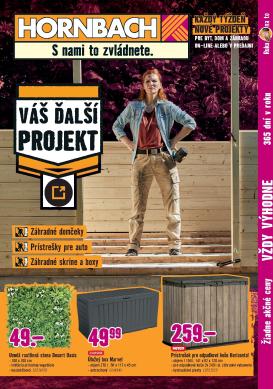 hornbach - Aktuálny HORNBACH - Zahradné stavebniny leták od stredy, 27.05.2026 do stredy, 10.06.2026