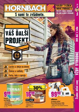 hornbach - Aktuálny HORNBACH - Farby leták od stredy, 24.06.2026 do stredy, 08.07.2026