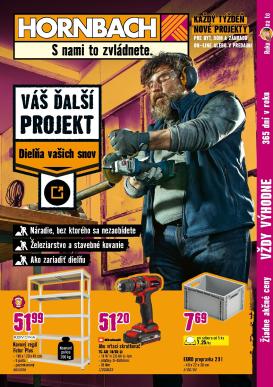 hornbach - Leták HORNBACH - Dielňa vašich snov platný od 08.10. do 22.10.