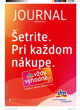 dm-drogerie - Aktuálny dm drogerie leták od štvrtka, 01.10.2026 do soboty, 31.10.2026
