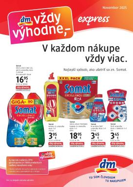 dm-drogerie - Leták dm drogerie - Express platný od 01.11. do 30.11.