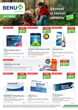 benu-lekaren - Leták BENU Lekáreň platný od 01.10. do 31.10.