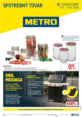 metro - Aktuálny Metro - Spotrebný tovar leták od stredy, 17.06.2026 do utorka, 30.06.2026