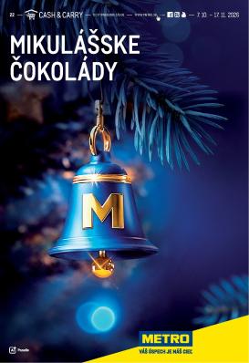 metro - Aktuálny Metro - Mikulášske Čokolady leták od stredy, 07.10.2026 do utorka, 20.10.2026