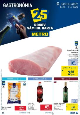 metro - Leták Metro - Gastronómia platný od 08.10. do 04.11.