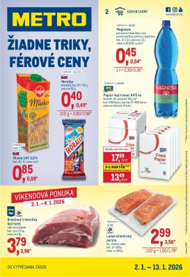 metro - Leták Metro - Maloobchod platný od 02.01. do 13.01.