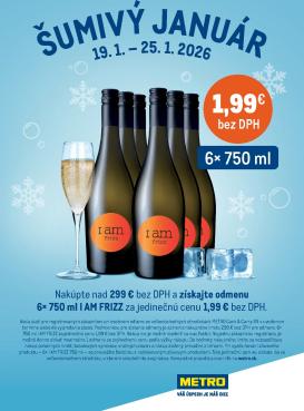 metro - Leták Metro - Šumivý január platný od 19.01. do 25.01.