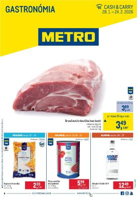 metro - Leták Metro - Gastronómia platný od 28.01. do 24.02.