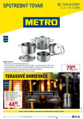 metro - Leták Metro - Spotrebný tovar platný od 11.02.2026 do 24.02.2026