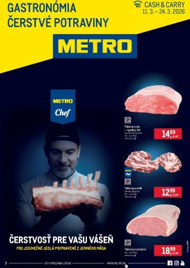 metro - Leták Metro - Gastronómia platný od 11.03.2026 do 24.03.2026