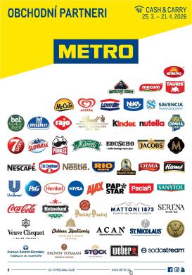 metro - Leták Metro - Obchodní partneri platný od 25.03.2026 do 21.04.2026