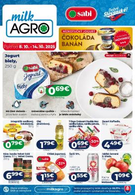 milk-agro - Leták Milk Agro platný od 08.10. do 14.10.