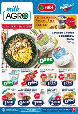 milk-agro - Leták Milk Agro platný od 15.10. do 28.10.