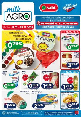 milk-agro - Leták Milk Agro platný od 12.11. do 25.11.