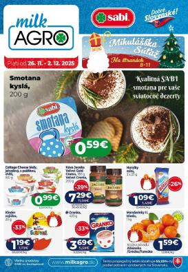 milk-agro - Leták Milk Agro platný od 26.11. do 02.12.