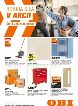 obi - Leták OBI platný od 02.01. do 31.01.