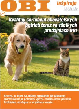 obi - Leták OBI - Chovateľské potreby platný od 15.02.2026 do 14.03.2026