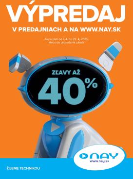 nay-elektrodom - Nay - Výpredaj leták platný od 07.04. - 28.04.