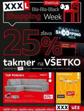 xxxlutz - Leták XXXLutz - Black Shopping Week platný od 10.11. do 23.11.