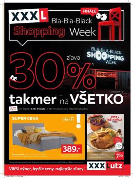 xxxlutz - Leták XXXLutz - Zľava 30% na takmer všetko platný od 24.11. do 07.12.