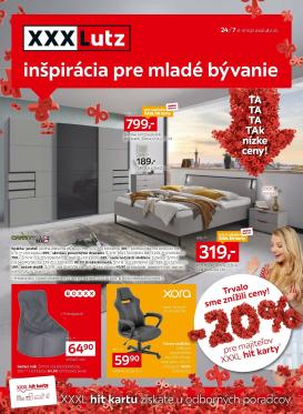 xxxlutz - Leták XXXLutz - Inšpirácia prvé bývanie platný od 05.01. do 01.02.