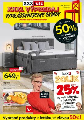 xxxlutz - Leták XXXLutz - Výpredaj platný od 05.01. do 18.01.