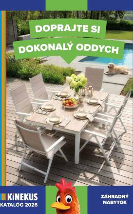 kinekus - Aktuálny Kinekus - Katalog Záhradný Nábytok 2026 leták od štvrtka, 11.06.2026 do štvrtka, 31.12.2026