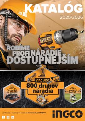 kinekus - Leták Kinekus - Katalóg INGCO 2025 platný od 06.11. do 01.01.
