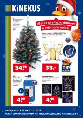 kinekus - Leták Kinekus platný od 01.11. do 30.11.