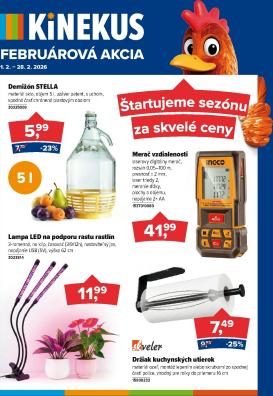 kinekus - Leták Kinekus platný od 01.02.2026 do 28.02.2026
