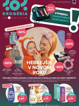 101-drogerie - Leták 101 Drogerie platný od 07.01. do 20.01.