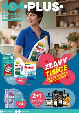 101-drogerie - Aktuálny leták 101 Drogerie - Plus platný od stredy, 08.04.2026 do utorka, 14.04.2026