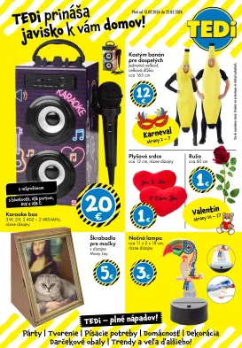 tedi - Leták TEDi - Plné nápadov platný od 13.02.2026 do 22.02.2026