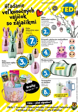 tedi - Leták TEDi - Plné nápadov platný od 13.03.2026 do 22.03.2026