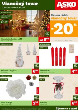 asko-nabytok - Leták ASKO NÁBYTOK - Vianočný leták platný od 30.10. do 19.11.