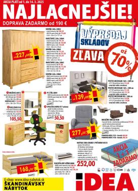 idea-nabytok - IDEA Nábytok leták platný od 01.03. - 14.03.