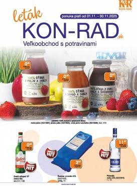 kon-rad - Leták KON - RAD platný od 01.11. do 30.11.