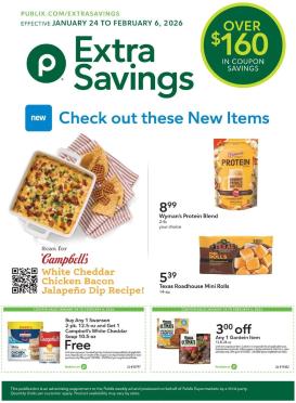publix - Publix Extra Savings - 01/24 - 02/06 2026