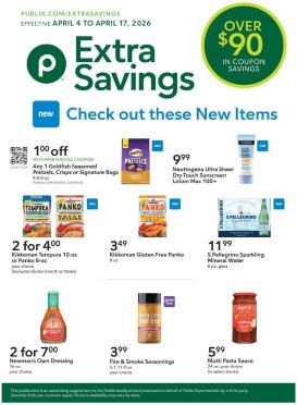 publix - Publix Extra Savings - 04/04 - 04/17 2026