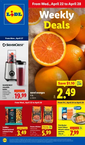 lidl - Lidl Weekly Ad - 04/22 - 04/28 2026