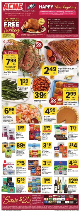 acme - Acme Weekly Ad - 11/21 - 11/27 2025