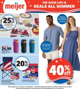 meijer - Meijer The good life is deals all summer - 05/27 - 06/02 2026