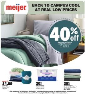 meijer - Meijer Meijer Back To Campus Cool At Real Low Prices - 07/08 - 07/14 2026