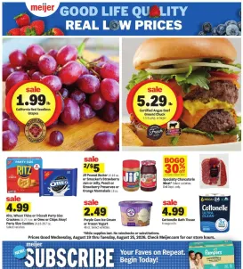 meijer - Meijer Weekly Ad - 08/19 - 08/25 2026