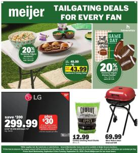 meijer - Meijer Tailgating Deals For Every Fan - 09/09 - 09/15 2026