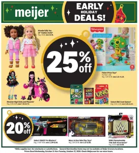 meijer - Meijer Early Holidays Deals - 10/21 - 10/27 2026