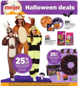 meijer - Meijer Halloween deals - 10/29 - 11/04 2025