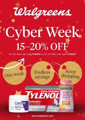 walgreens - Walgreens Cyber Week - from Sunday 11/30 2025